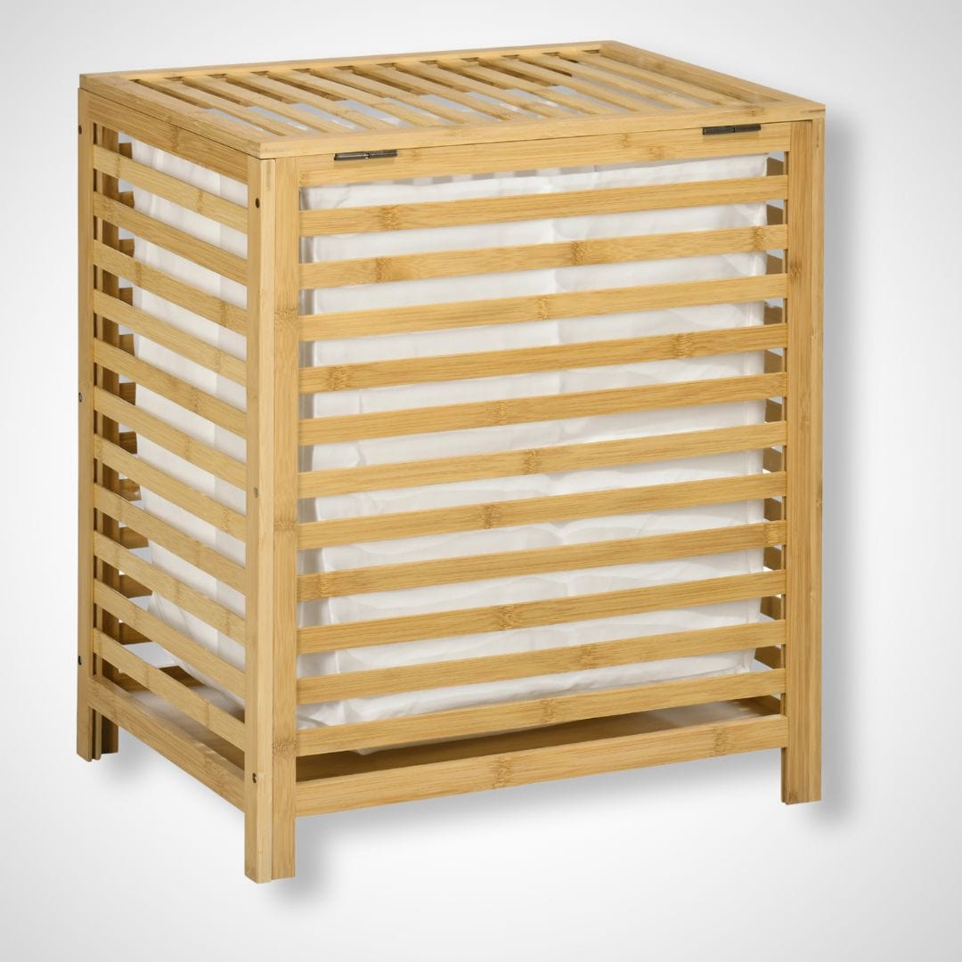 Panier à linge en bambou | Azalea Bois / 50x36x60 cm