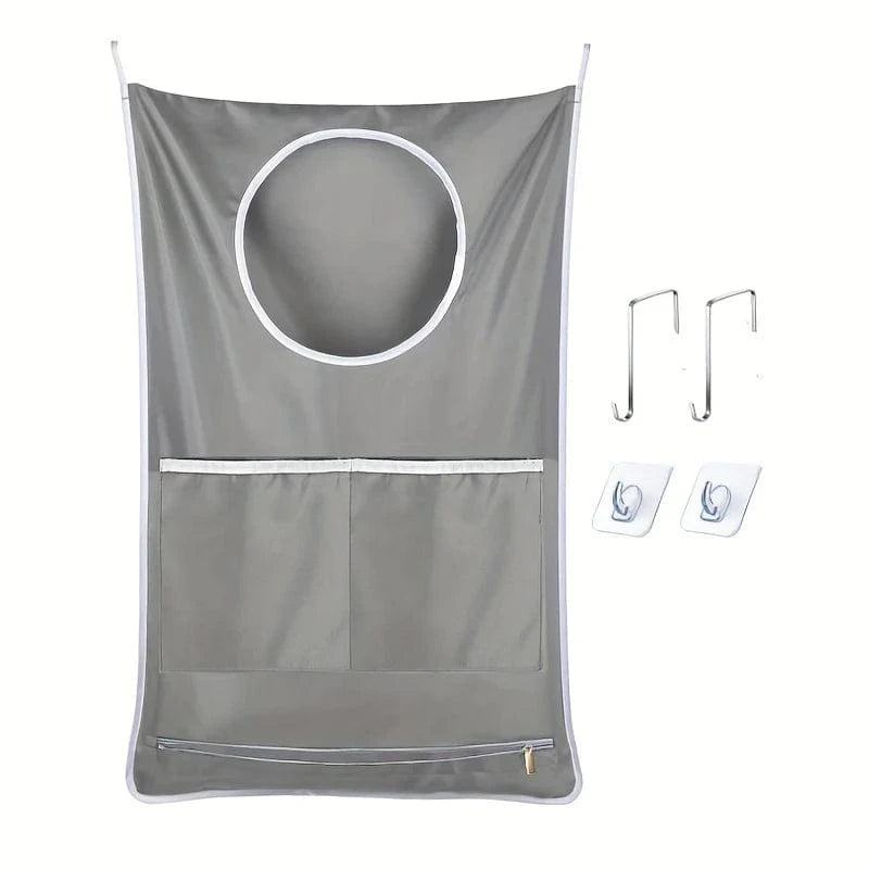 Panier à linge pliable | Géranium GRIS