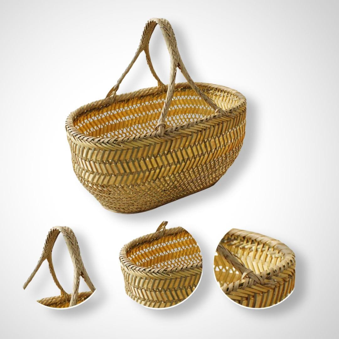 Panier pique-nique | Falco Bambou / 39X35X26 CM