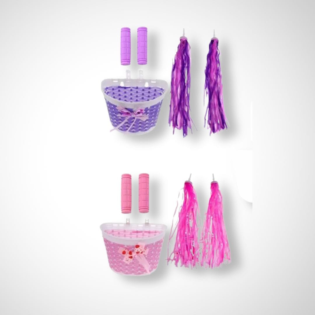 Panier vélo | Santiago Violet / 20x14x13 cm