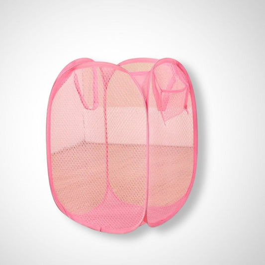 Panier à linge pliable | Colibri Rose / 43x30x30 cm