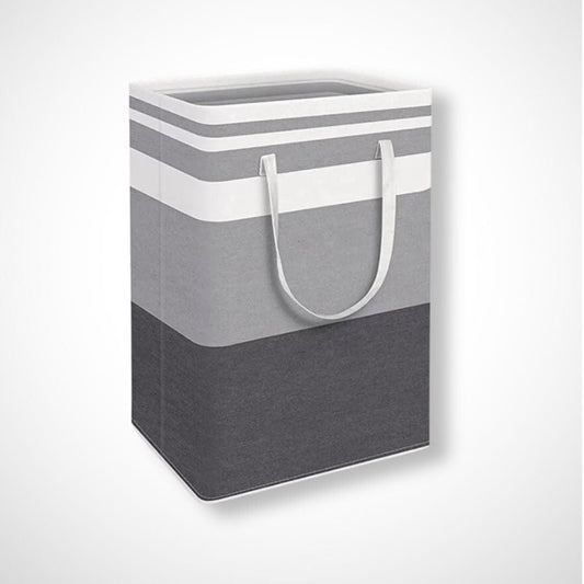 Panier à linge pliable | Dahlia Gris / 75L / 40x30x60 cm