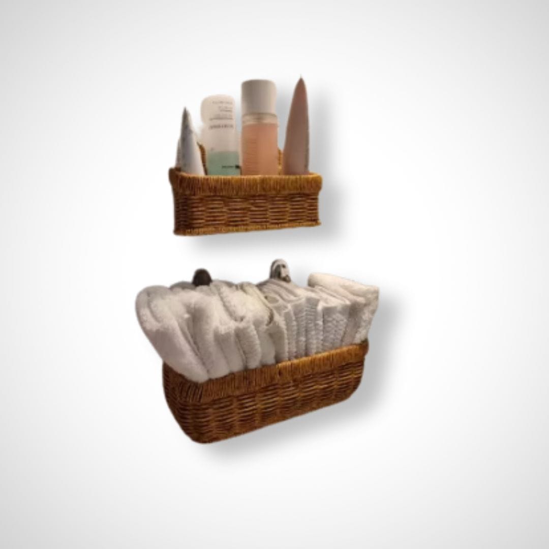 Panier de rangement | Mimosa Naturel / 13x28x9 cm