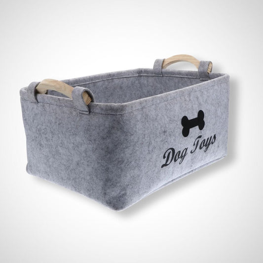Panier pour chien | Séneçon Gris / 18x25x38 cm