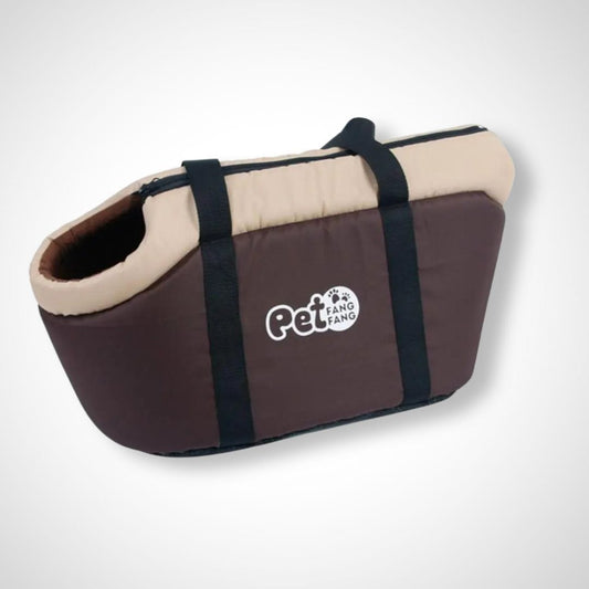 Panier transport chat / chien  | Pachystachys Marron / 28x43x20 cm