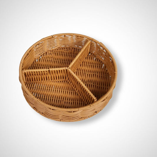 Panier tressé à la main | Campanule 25x6 cm